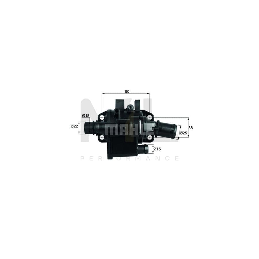 MAHLE ORIGINAL TH 42 83 Engine thermostat Opening Temperature: 83��C, with seal | ML Performance Car Parts