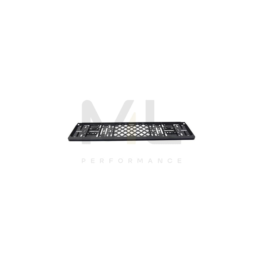 CARPOINT 1363006 Number plate holder Black, frameless | ML Performance Car Parts