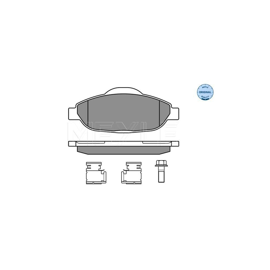 Meyle 025 246 6017 Brake Pad Set