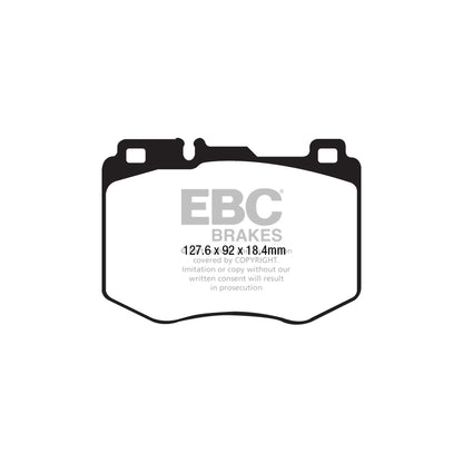 EBC DPX2210 Mercedes-Benz W/S213 A/C238 X/C253 Ultimax Front Brake Pads - TRW/ATE Caliper 2 | ML Performance UK Car Parts