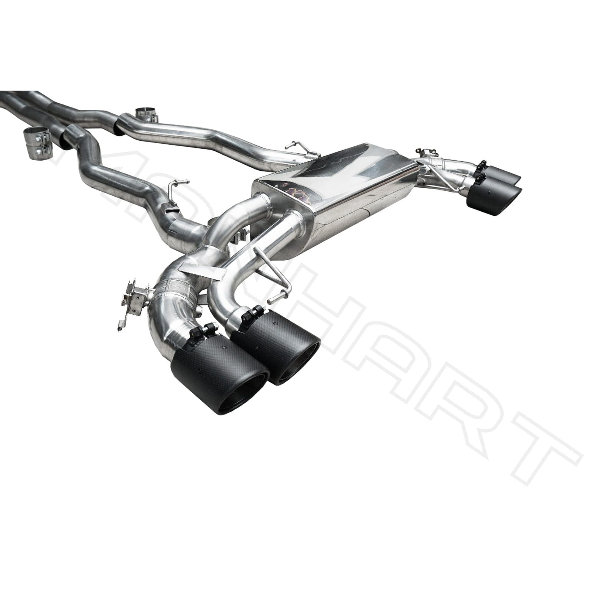 MANHART MH5F9011104_M5 SLIP-ON SPORT EXHAUST FOR BMW F90 M5 (COMPETITION / CS) WITH VALVE CONTROL