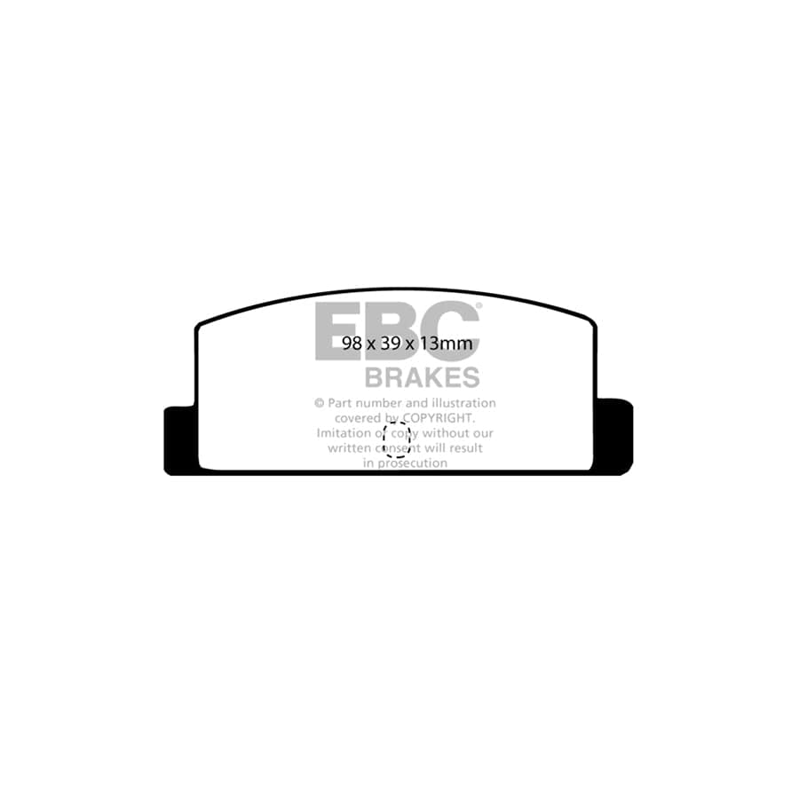 EBC PDKR557 Mazda RX7 Ultimax Rear Brake Pad & Plain Disc Kit 2 | ML Performance UK Car Parts