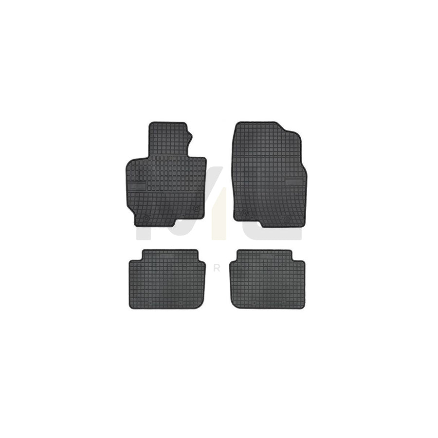 FROGUM Tailored 546801 Floor mat set for MAZDA CX-5 I (KE, GH) Elastomer, Front and Rear, Quantity: 4, Black | ML Performance Car Parts