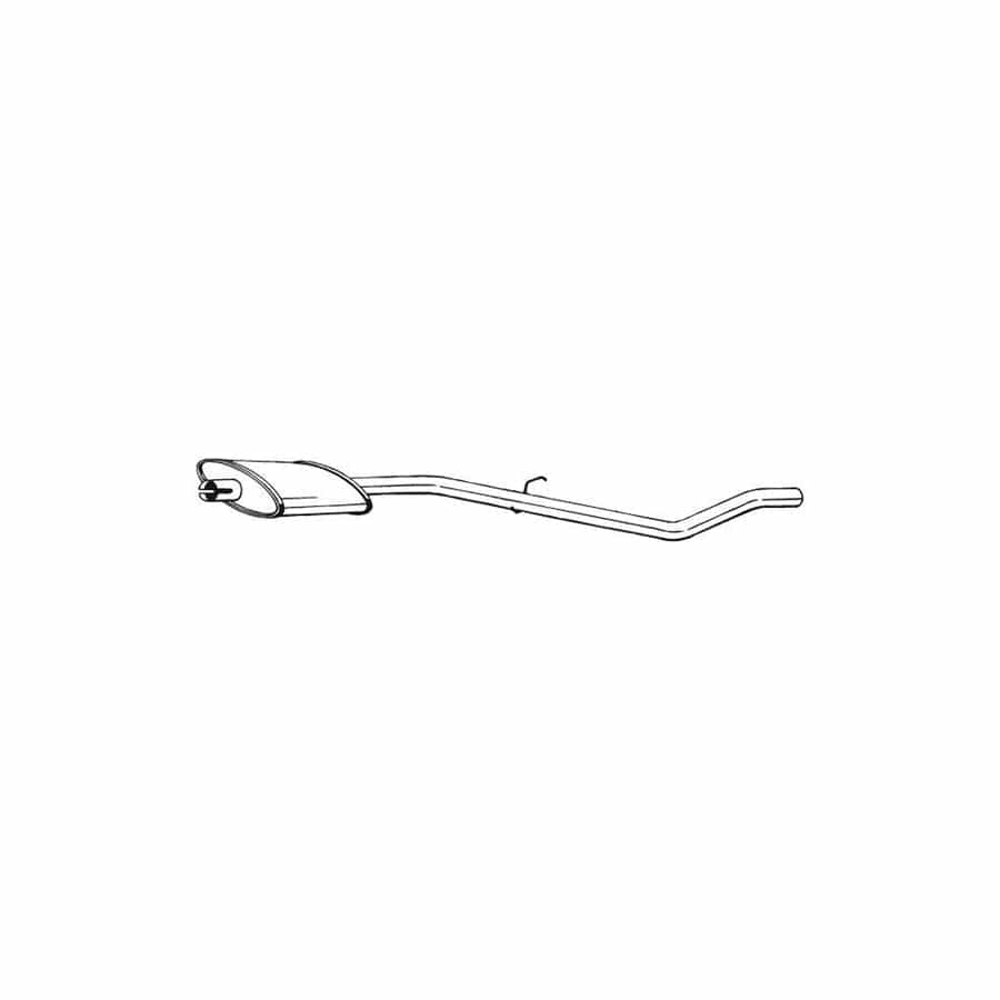 Bosal 279-761 Middle Silencer For Peugeot 205