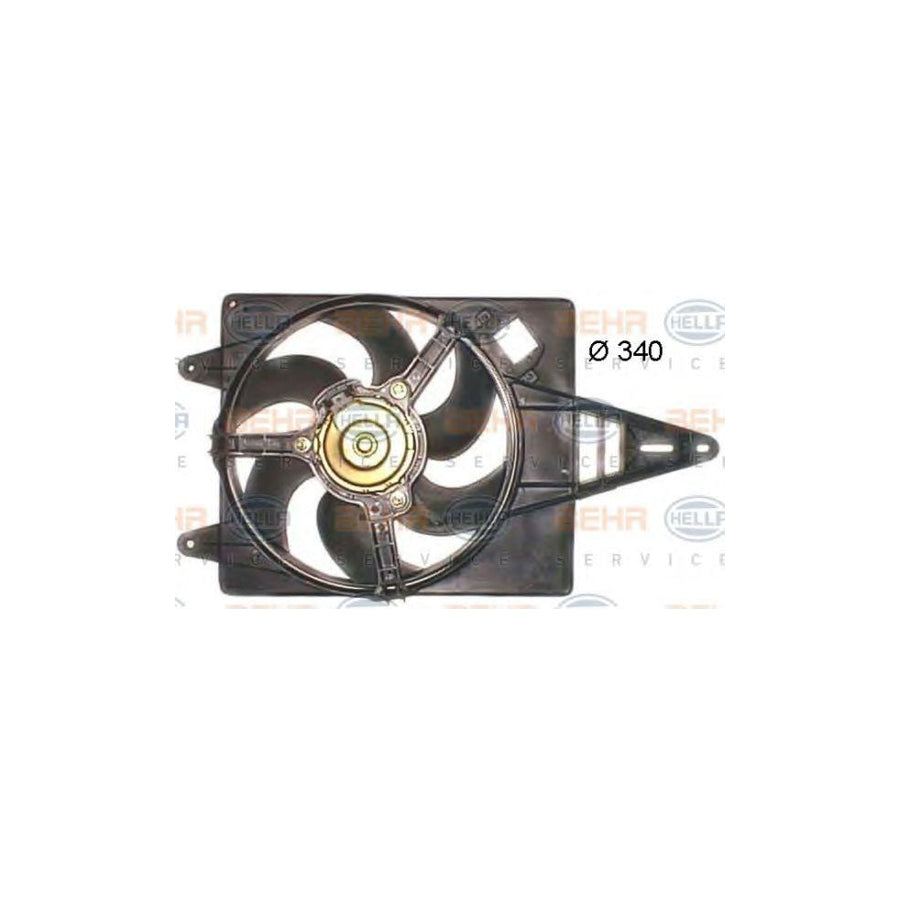 Hella 8EW 351 043-711 Fan, Radiator