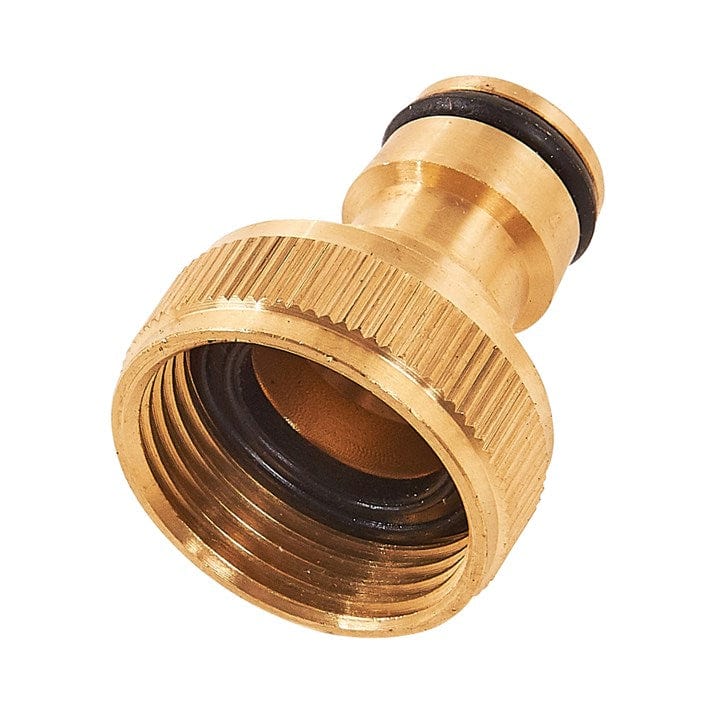 Amtech 3/4" Brass Hose Connector - Male | ML Performance DIY & Power Tools