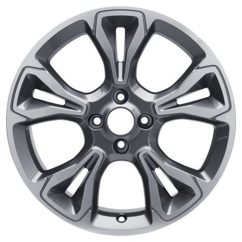 GENUINE FORD 2237392 x4 SET OF 4 FIESTA 18" ALLOY WHEEL 7J 5X2 SPOKE ROCK METALLIC MACHINED 2017 - ONWARDS | ML Performance UK