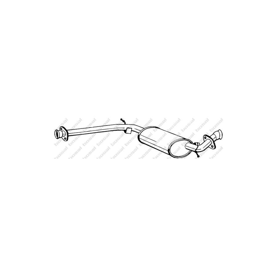 Bosal 280-217 Middle Silencer For Lancia Kappa