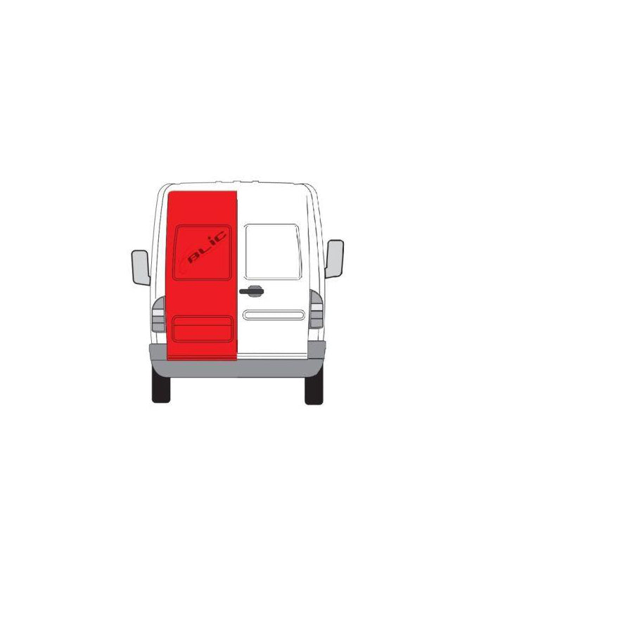 Blic 6013-00-3546105P Door, Body Suitable For Mercedes-Benz Sprinter