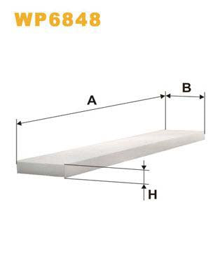 WIX Filters WP6848 Pollen Filter