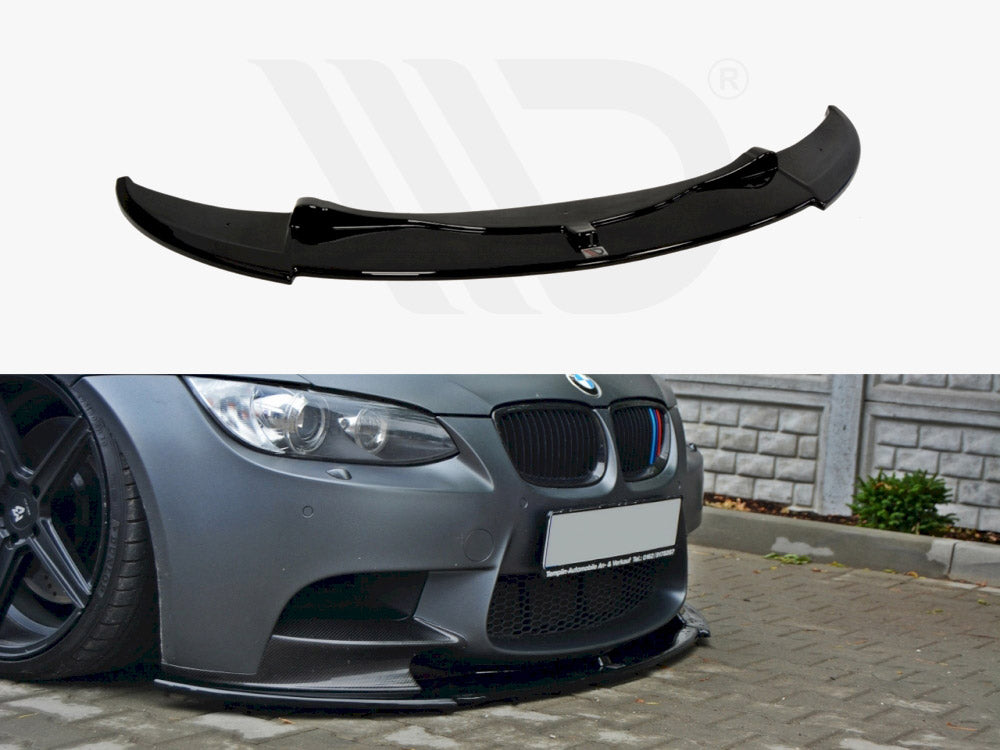 Maxton Design BM-3-92-M-MPFC-FD1T Front Splitter BMW M3 E92 / E93 (preface Model) (2007-2013) | ML Performance UK Car Parts