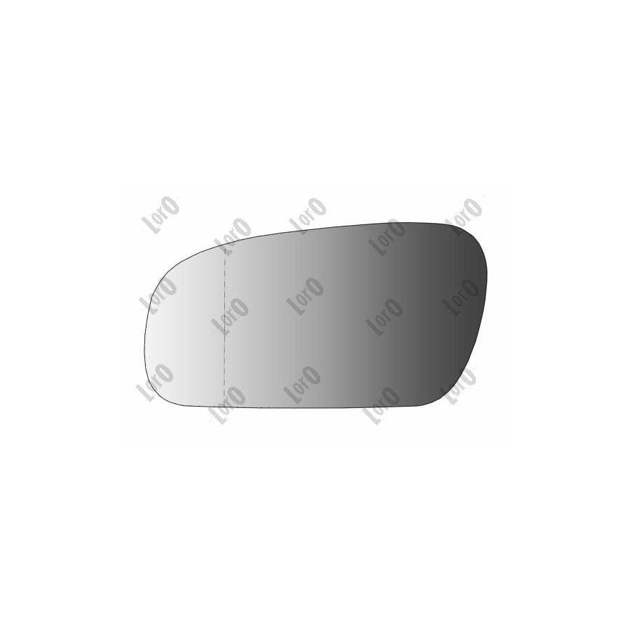 Abakus 4056G07 Mirror Glass, Outside Mirror For Vw Fox Hatchback (5Z1, 5Z3, 5Z4) | ML Performance UK