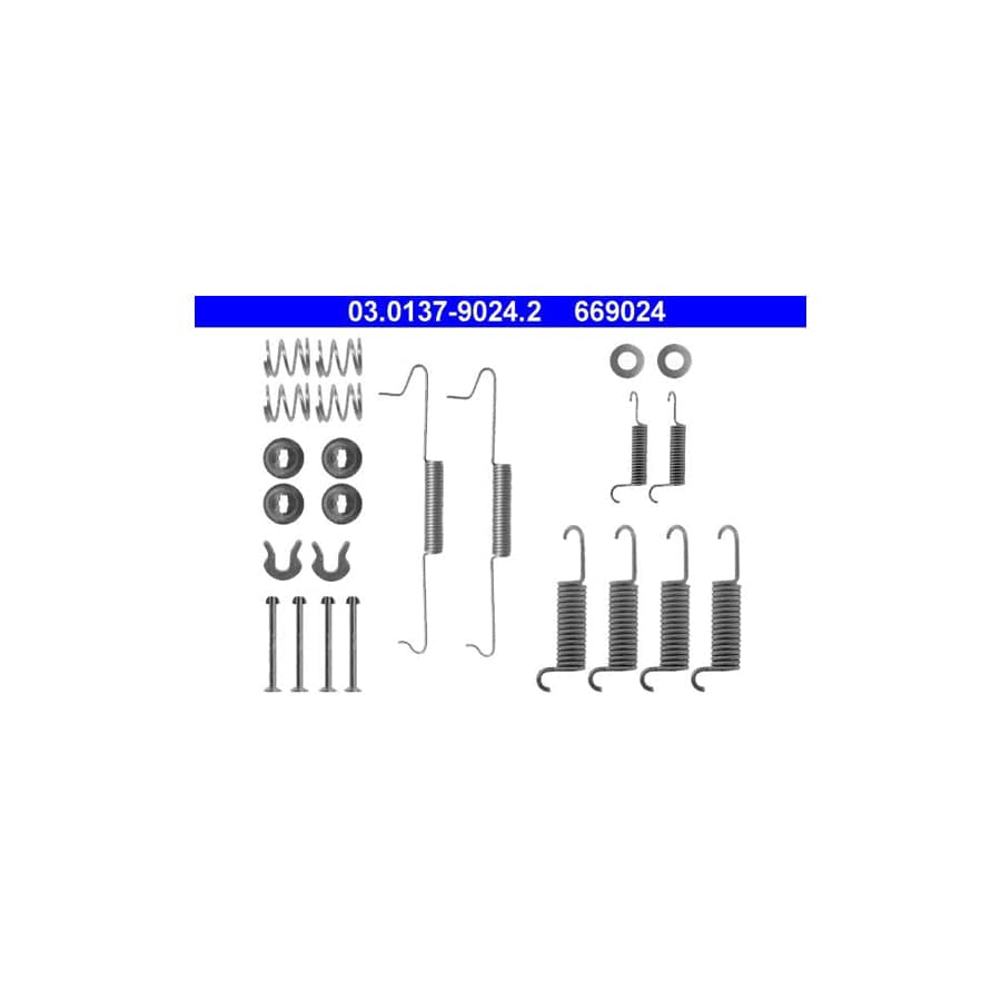 ATE 03.0137-9024.2 Accessory Kit, Brake Shoes for VW TRANSPORTER | ML Performance UK Car Parts