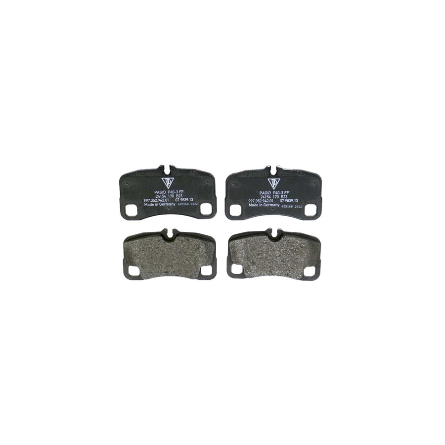 Genuine Porsche Brake Pads, Rear Porsche 997Gt3 / 997Gt3Rs | ML Performance UK Car Parts