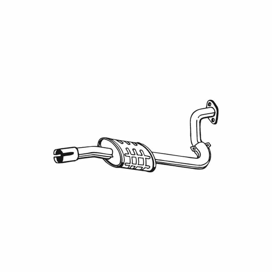 Bosal 281-277 Middle Silencer For Mazda Demio Estate (Dw)