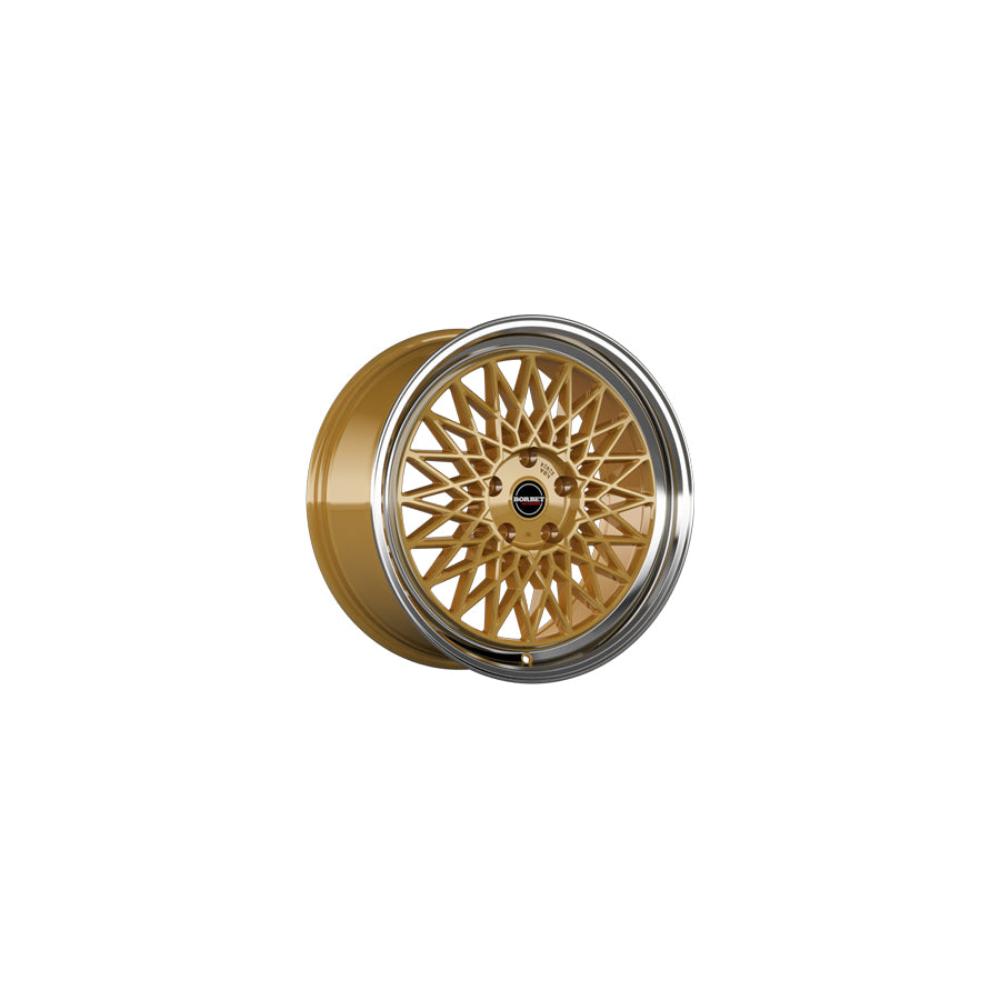 Borbet B 8x17 ET30 B 80730112566,5GRP Gold Rim Polished Wheel | ML Performance UK Car Parts