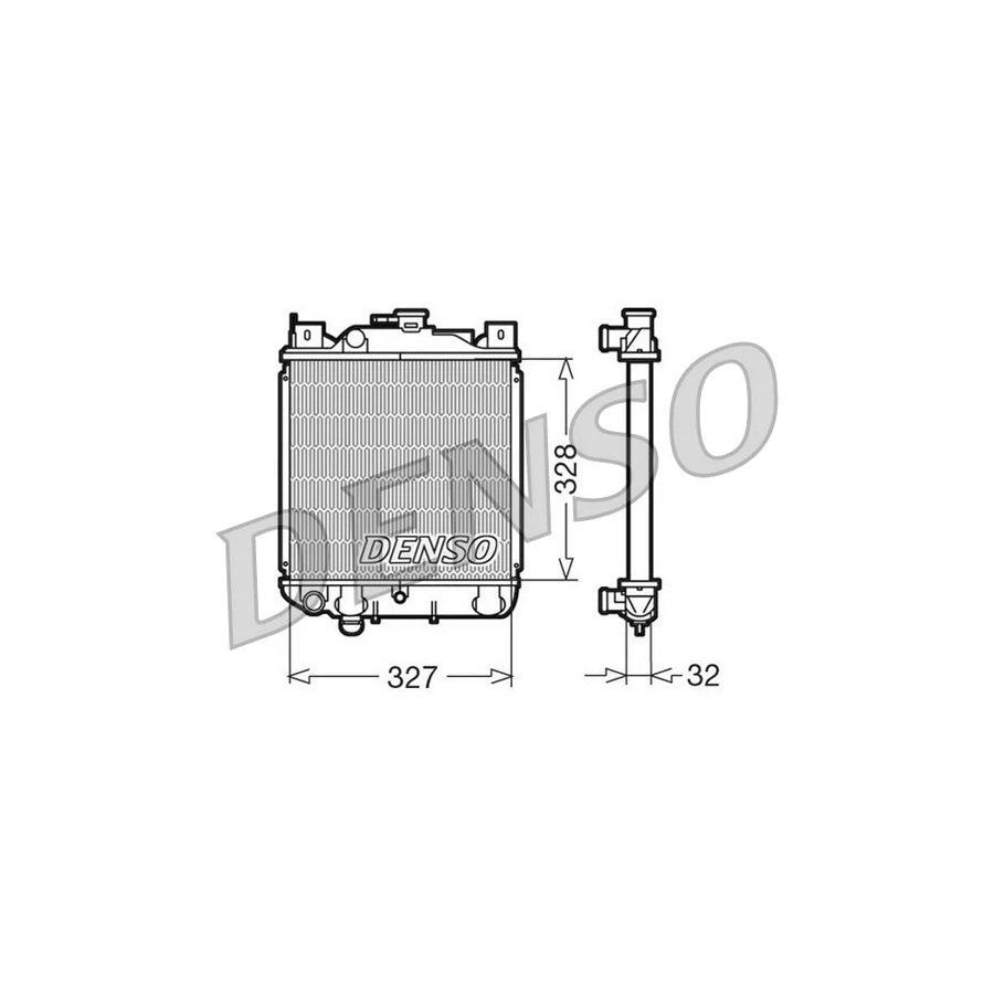 Denso DRM47006 Drm47006 Engine Radiator For Suzuki Swift | ML Performance UK