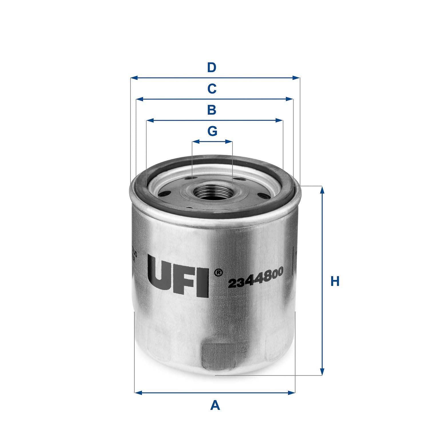 UFI 23.448.00 Oil Filter