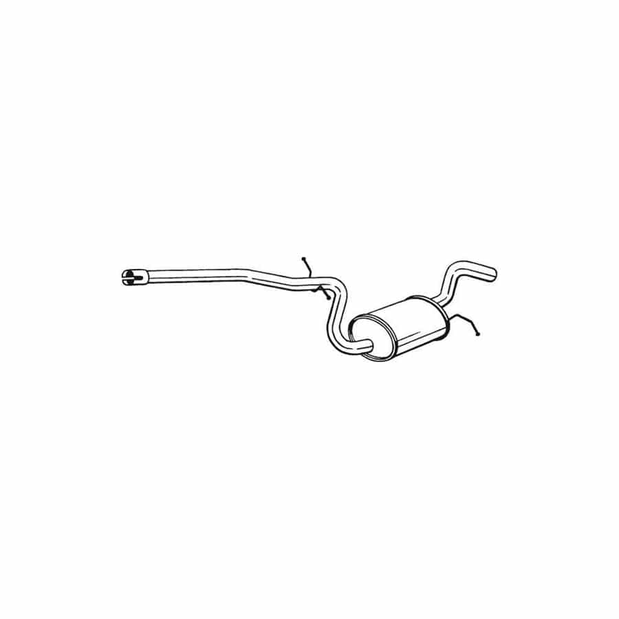 Bosal 281-453 Middle Silencer