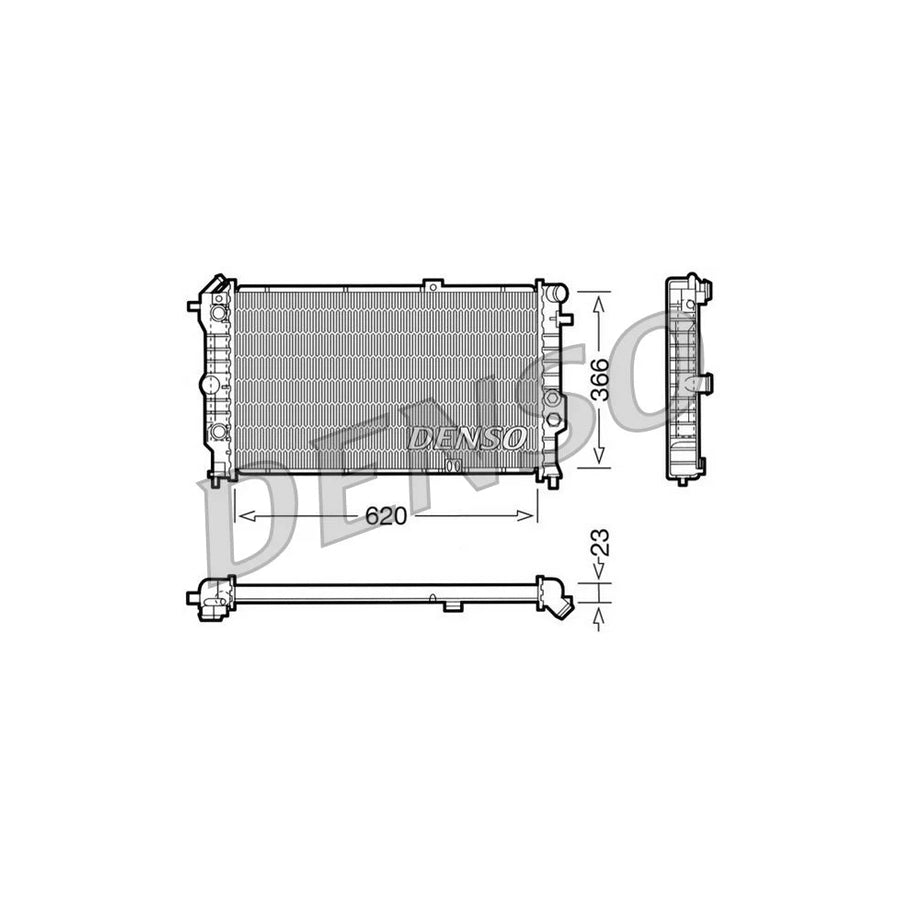 Denso DRM20022 Drm20022 Engine Radiator | ML Performance UK