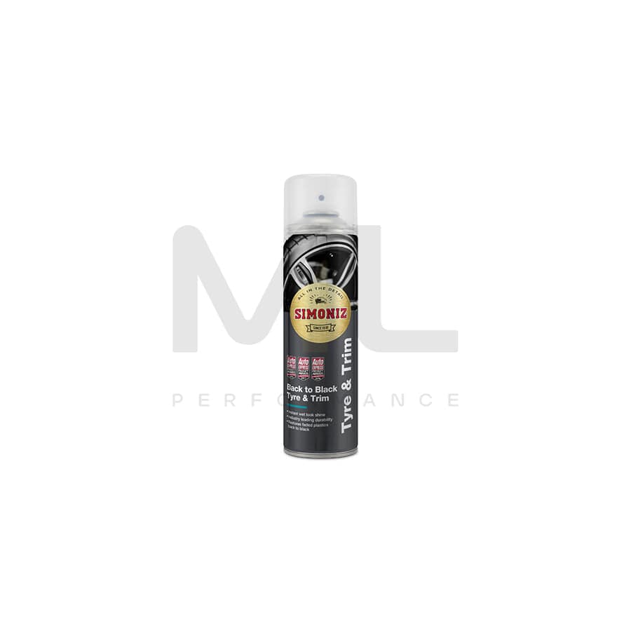 Simoniz SAPP0189A Back To Black Tyre & Trim 500ml | ML Performance UK Car Parts