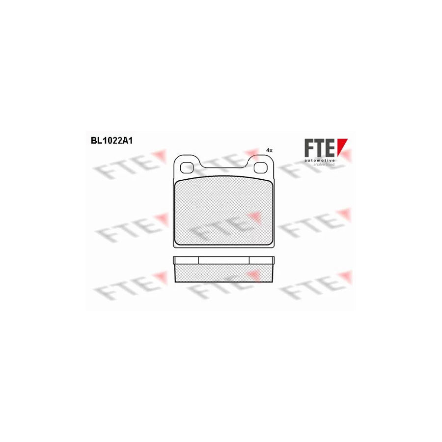 Fte 9010009 Brake Pad Set | ML Performance UK Car Parts