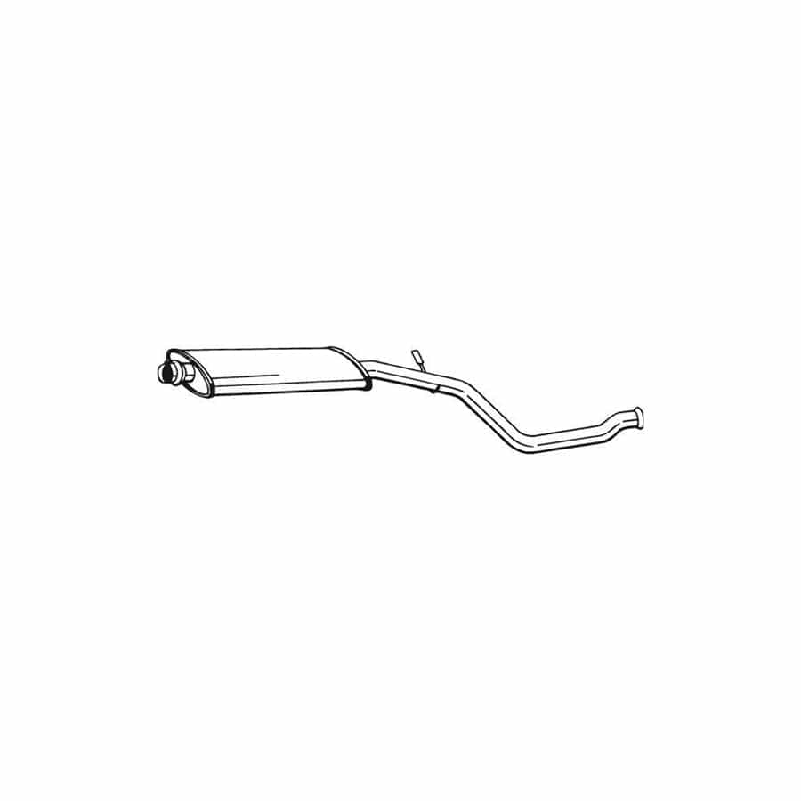 Bosal 281-609 Middle Silencer For Peugeot 206 Hatchback (2A/C)