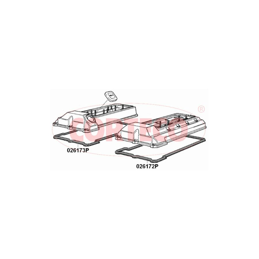 Corteco 026173P Rocker Cover Gasket | ML Performance UK