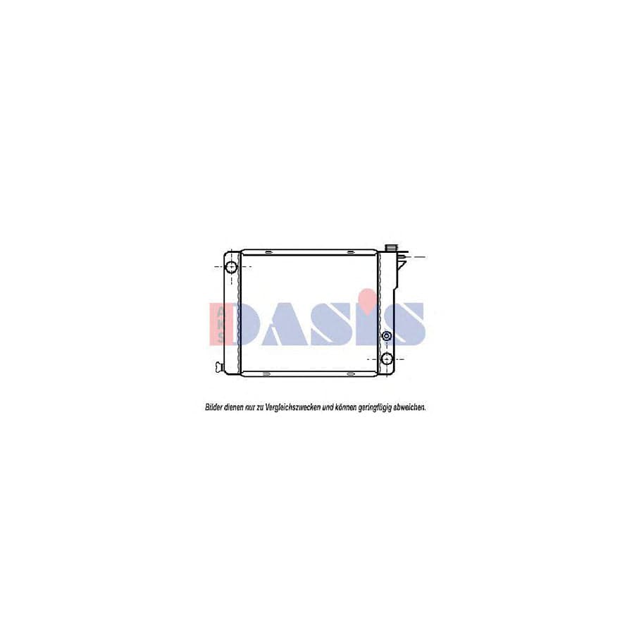 AKS Dasis 160170N Engine Radiator For Peugeot 505 | ML Performance UK