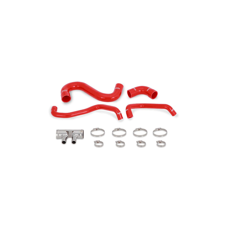 Mishimoto MMHOSE-MUS8-15LRD 2015+ Ford Mustang GT Silicone Lower Radiator Hose - Red