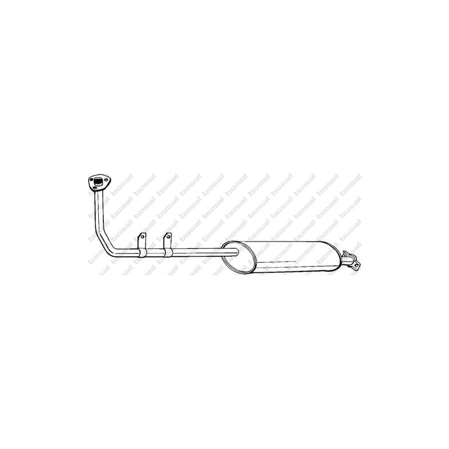 Bosal 281-687 Front Silencer