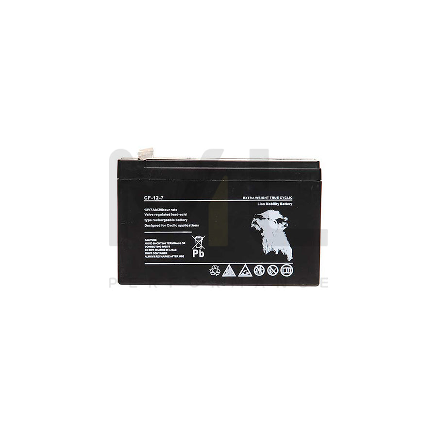 Lion VRLA 12V 7Ah Sealed Battery (Spade) | ML Performance UK Car Parts