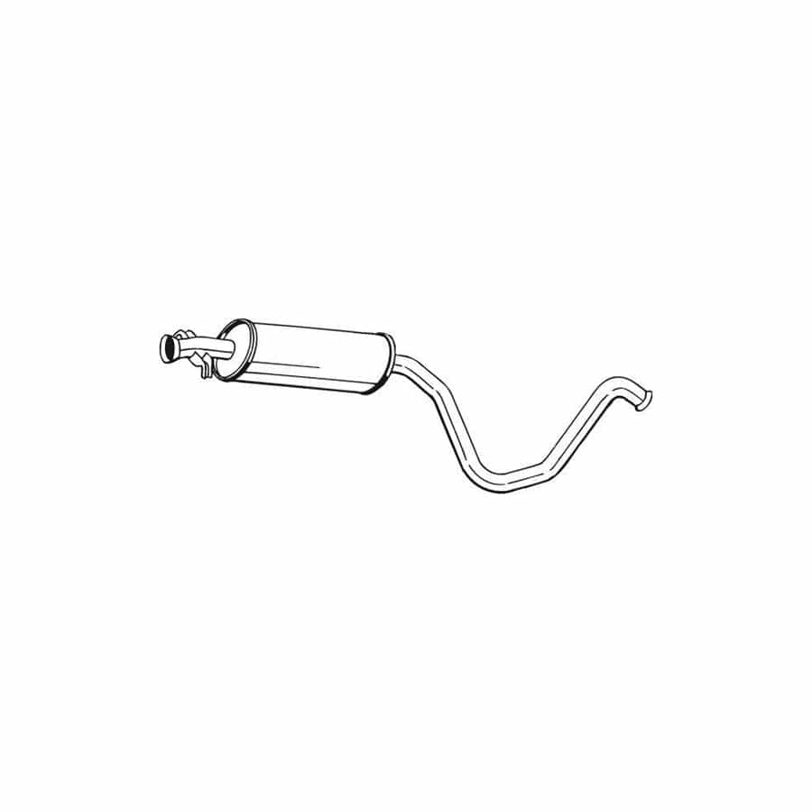 Bosal 281-831 Middle Silencer