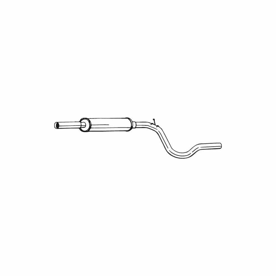 Bosal 281-749 Middle Silencer