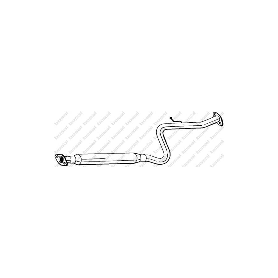 Bosal 281-743 Middle Silencer