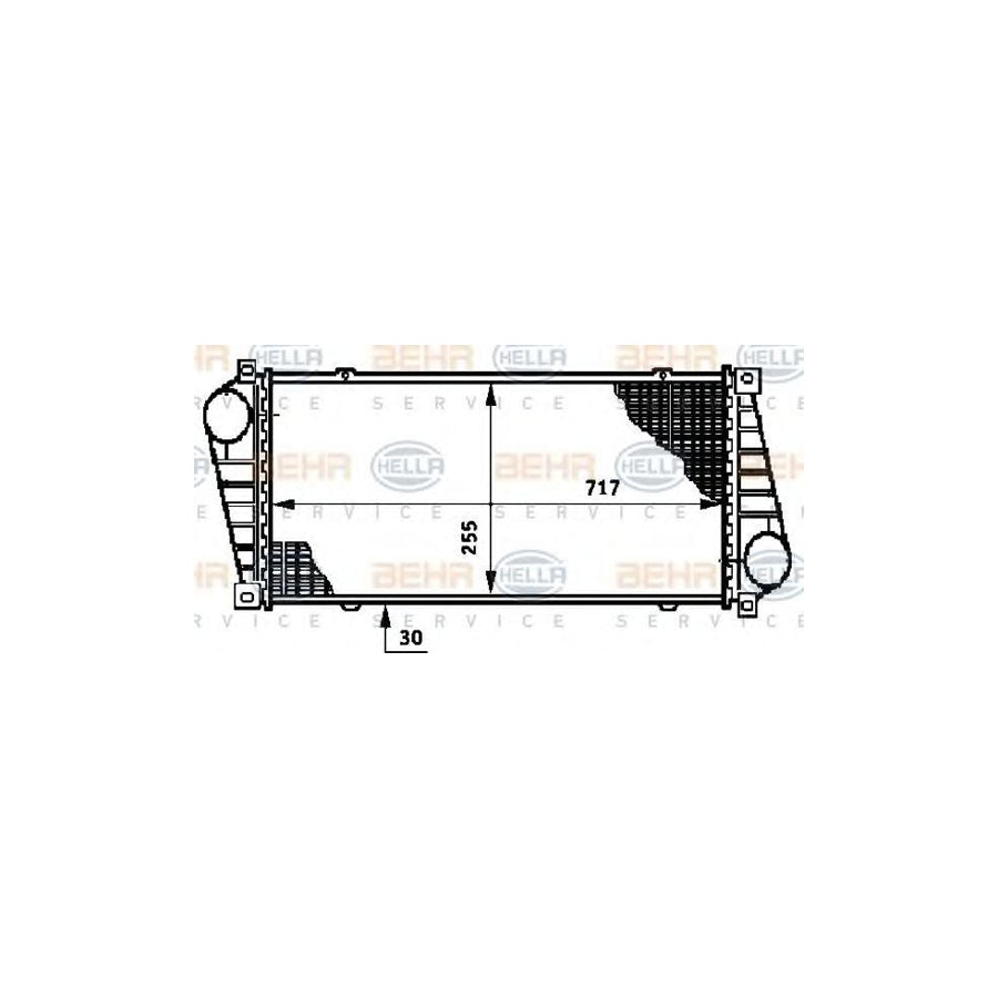 Hella 8ML 376 720-391 Intercooler