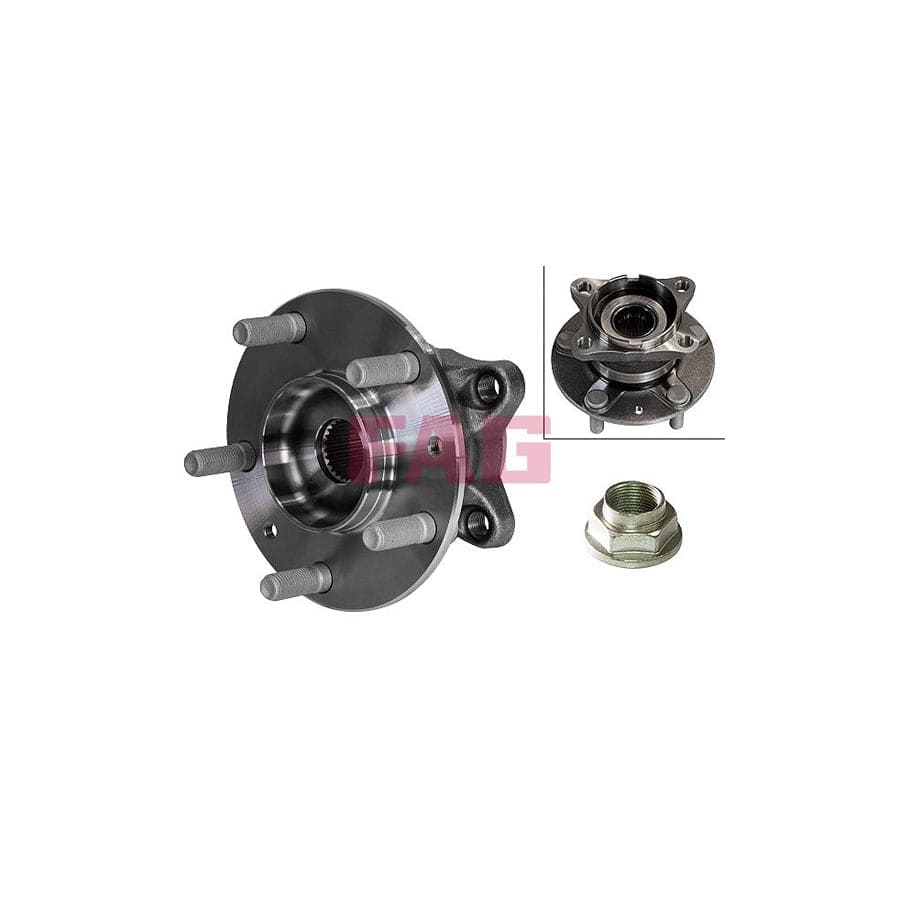 FAG 713 6159 20 Wheel Bearing Kit For Mazda Cx-3 (Dk)