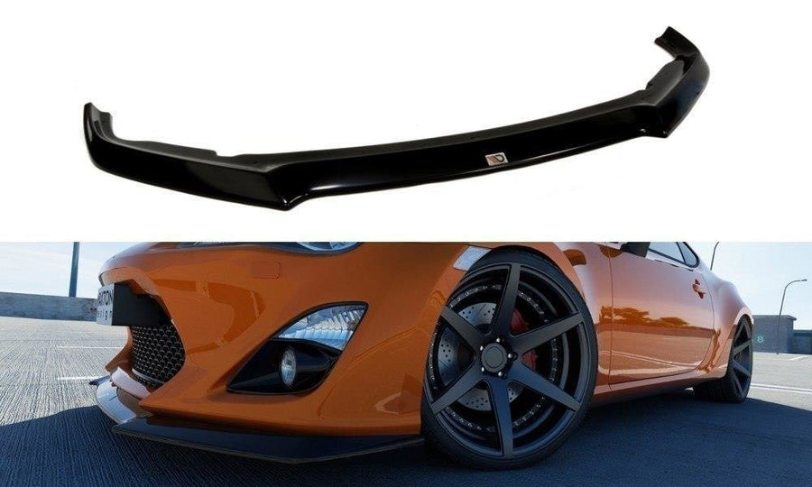 Maxton Design TO-GT86-1-FD1T Front Splitter Toyota GT86 | ML Performance UK Car Parts