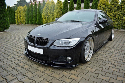 Maxton Design BMW Series 3 E92 M-Pack (Facelift) Front Splitter V.2