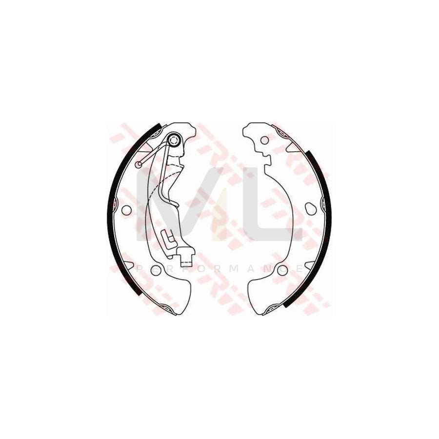 TRW GS8488 Brake Shoe Set | ML Performance Car Parts