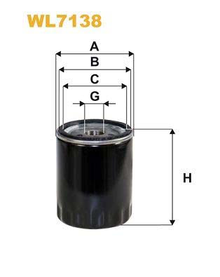 WIX Filters WL7138 Oil Filter