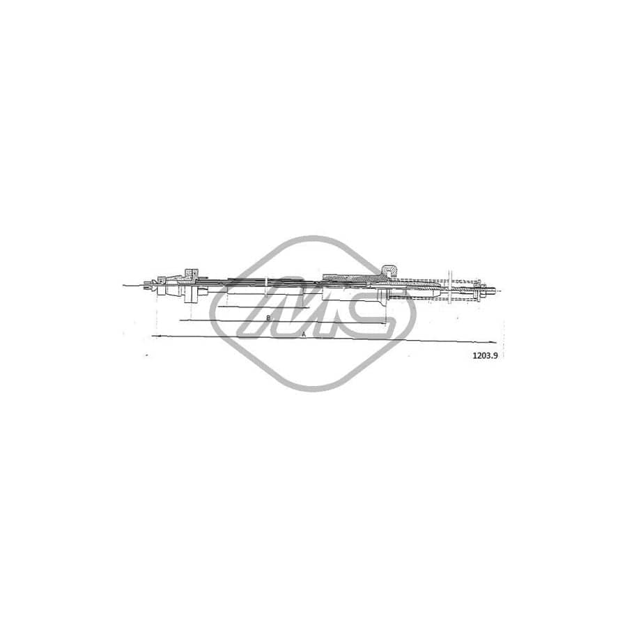 Metalcaucho 81442 Throttle Cable | ML Performance UK Car Parts