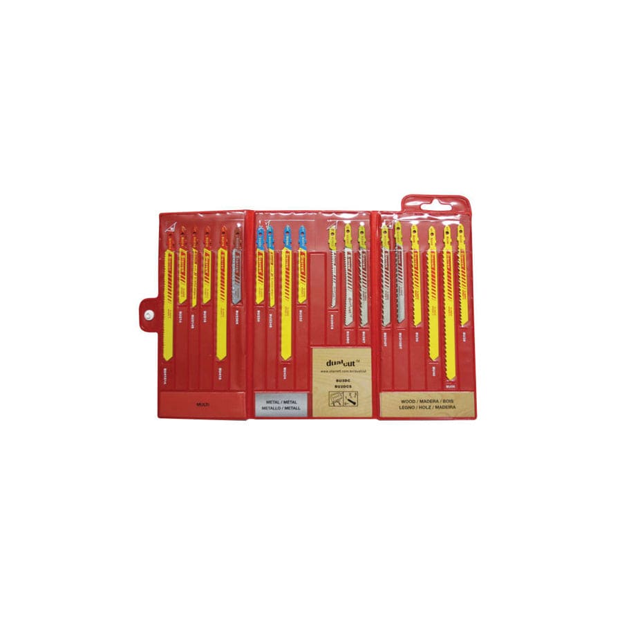 Starrett STRBU4 BU4 Jigsaw Blade Assortment Pack, 19 Piece | ML Performance UK