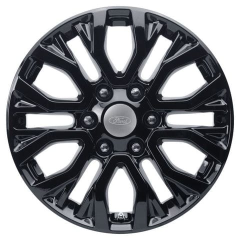 GENUINE FORD 2426617 x4 SET OF 4 RANGER ALLOY WHEEL 18" 6 X 2-SPOKE Y DESIGN, BLACK 02/2019 - | ML Performance UK