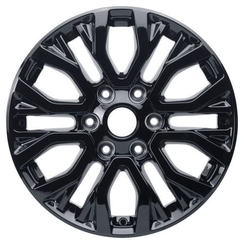 GENUINE FORD 2426617 x4 SET OF 4 RANGER ALLOY WHEEL 18" 6 X 2-SPOKE Y DESIGN, BLACK 02/2019 - | ML Performance UK