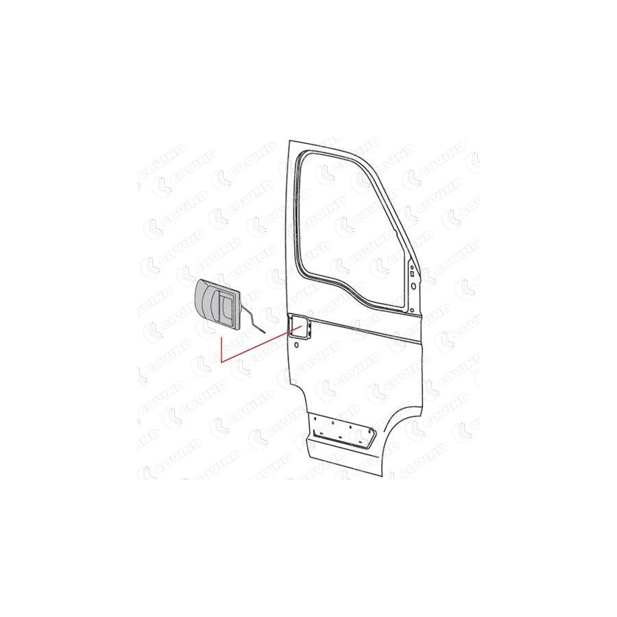 Covind C39/194 Door Handle For Iveco Daily | ML Performance UK