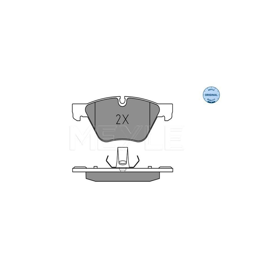 Meyle 025 246 9719 Brake Pad Set For BMW 5 Series