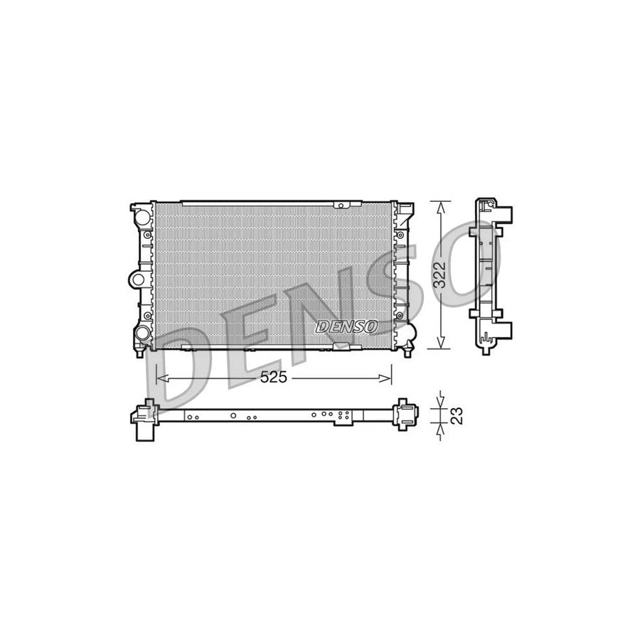 Denso DRM32031 Drm32031 Engine Radiator | ML Performance UK