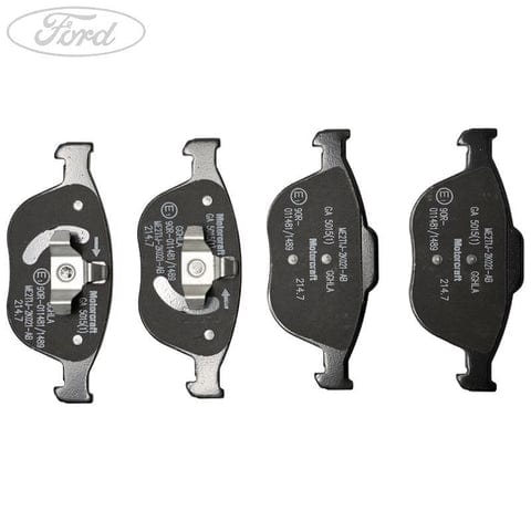 GENUINE FORD 2177227 TRANSIT CONNECT MOTORCRAFT FRONT CALIPER BRAKE PAD KIT 2013 | ML Performance UK