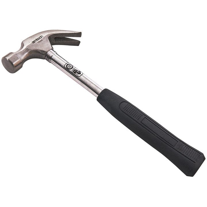 Amtech 16oz Polished Gs Claw Hammer - Steel Shaft | ML Performance DIY & Power Tools